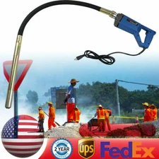 Electric Power Concrete Vibrator Tool Cement Air Bubble Remover With 1.2m Hose