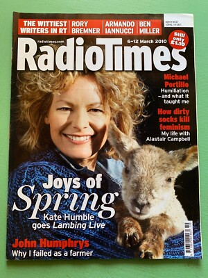RADIO TIMES 6-March-2010 KATE HUMBLE Ben Miller Pauline McLynn Louise Lear TV UK