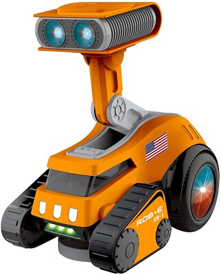 Contixo R5 Rob-E Electronic Toy Remote Control RC Robot Dances Plays Music LED