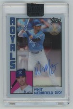 2019 Topps Clearly Authentic 1984 Baseball Autographs Whit Merrifield Auto