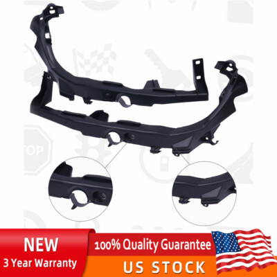 Pair Headlight Brackets Frame Left + Right Side For BMW 328i 328i 335i 2009-2012