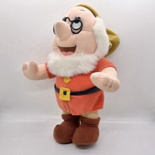 Vintage Dwarf Doc From Disney Snow White  the seven Dwarf Plush Toy 1993 Mattel