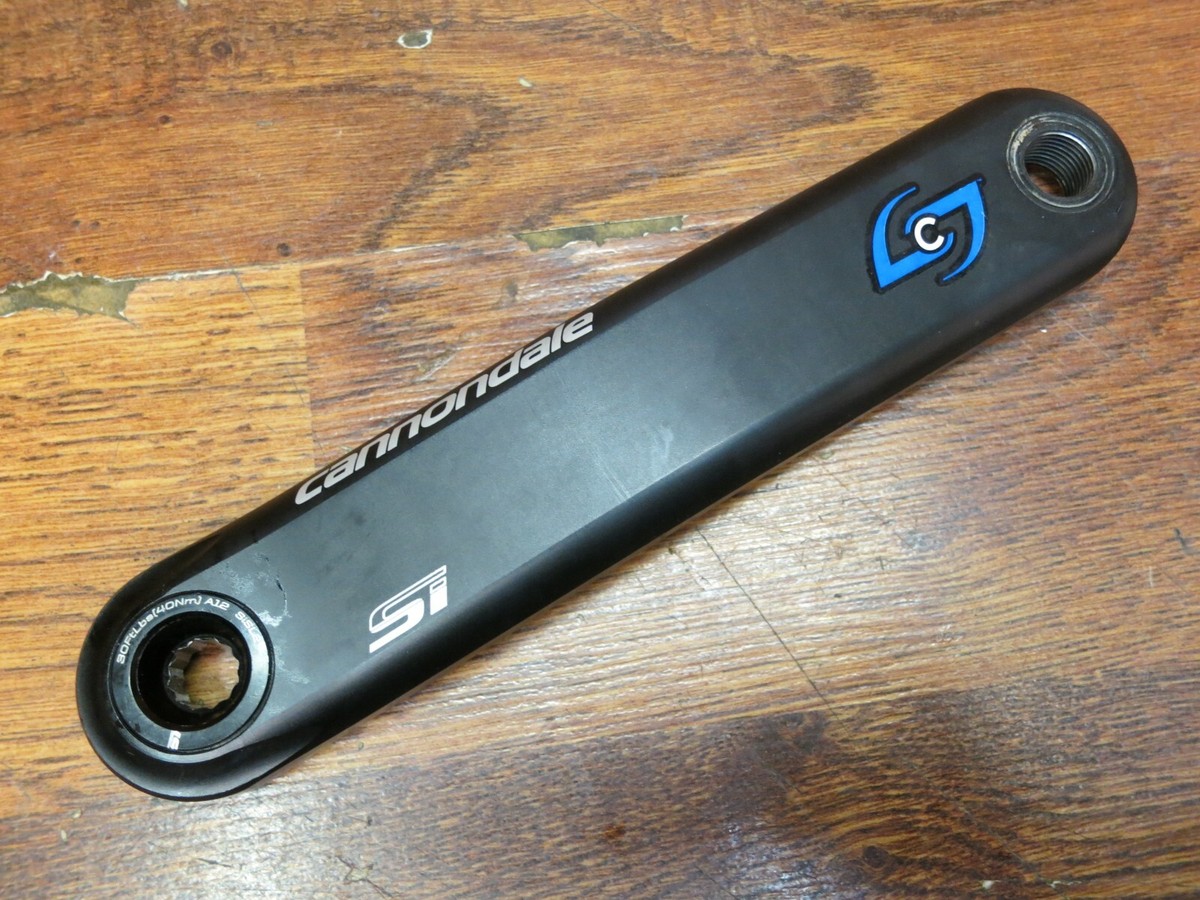 CANNONDALE HOLLOWGRAM SI SL 2 172.5L 50/34T CRANK SET W/ STAGES