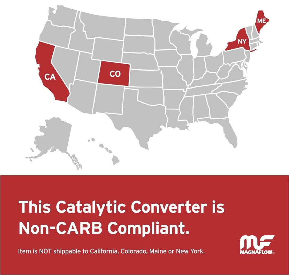 Conversor catalítico MagnaFlow 94006: universal, compatível com EPA - Imagem 2 de 4