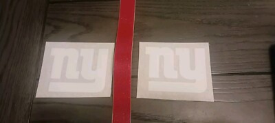 New York Giants  full size football helmet decals 
