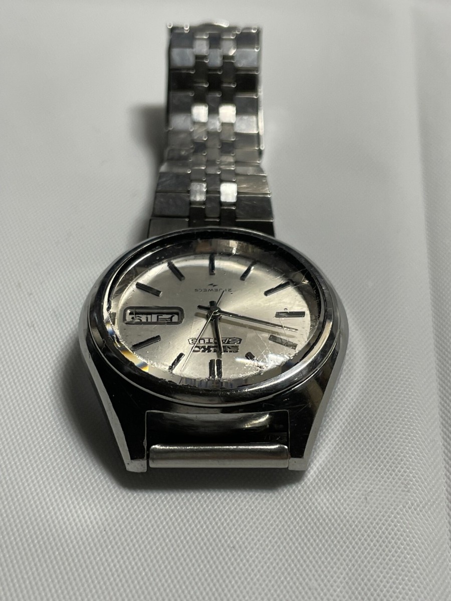 Vintage SEIKO 5 ACTUS 7019-7060 Automatic 21 J Day/Date KANJI