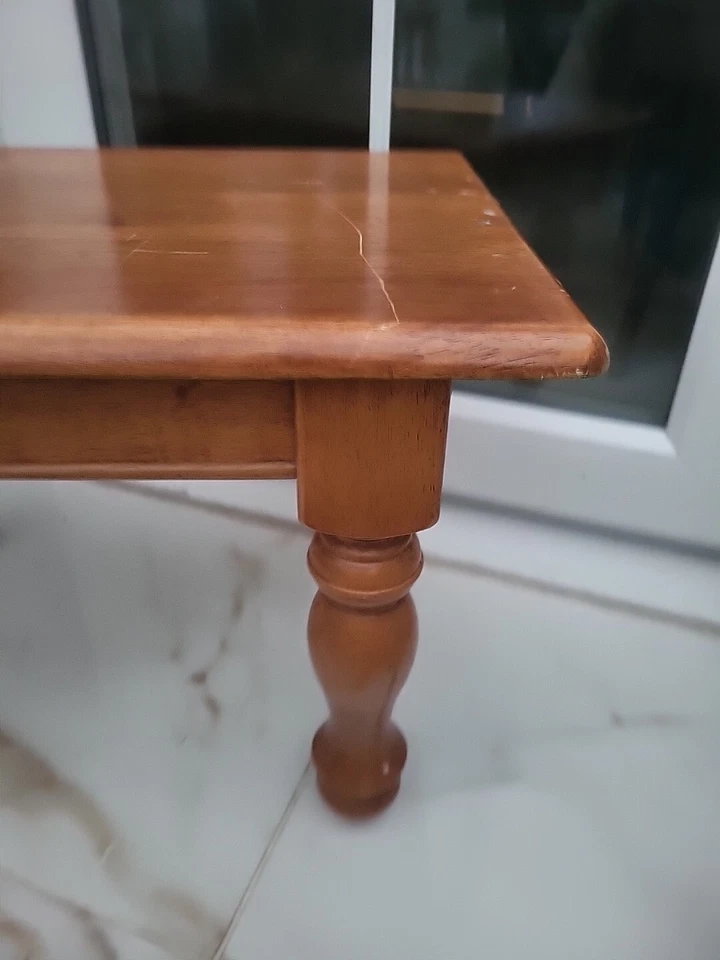 Strong Long Stool/Bench/Table Vintage Table Heavy-H 38 x L 60 x D 38cm - Image 4 of 4