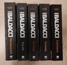 Five David Baldacci - Will Robie Thriller Books