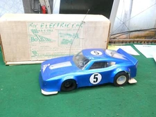 Rare Vintage Datsun  BOLINK RC Car All Original In Box with Manuals ROAD HUGGERS