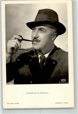 39649532 - Ferdinand Marian Filmverlag film photo a3602/1 photo Haenchen pipe