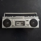 Sanyo M 7700K Band Radio Cassette Recorder Player Vintage Boombox Japan  As-Is