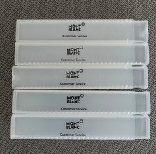 5 x MONTBLANC Behälter f. Schreibgeräte Versandbox Teleskop Tube Mont Blanc NEU