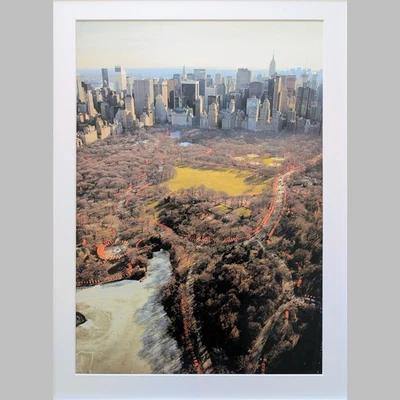 Christo The Gates IV Fotografie des Central Park New York gerahmt - Bild 1 von 4