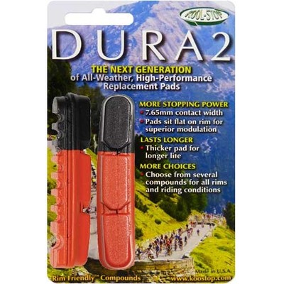 Kool-Stop Bremsgummi Road -Dura2- R7 dual compound Bremsbelag Shimano-kompatibel