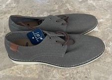 George Men's Plain Toe Canvas Oxford Shoe