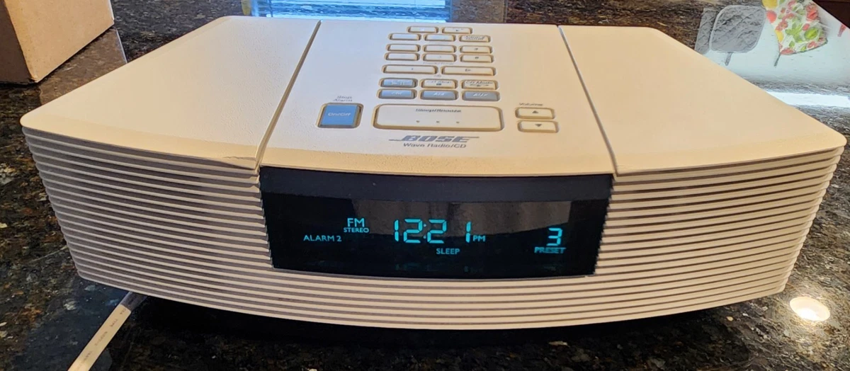 White Bose Wave Radio for sale | eBay