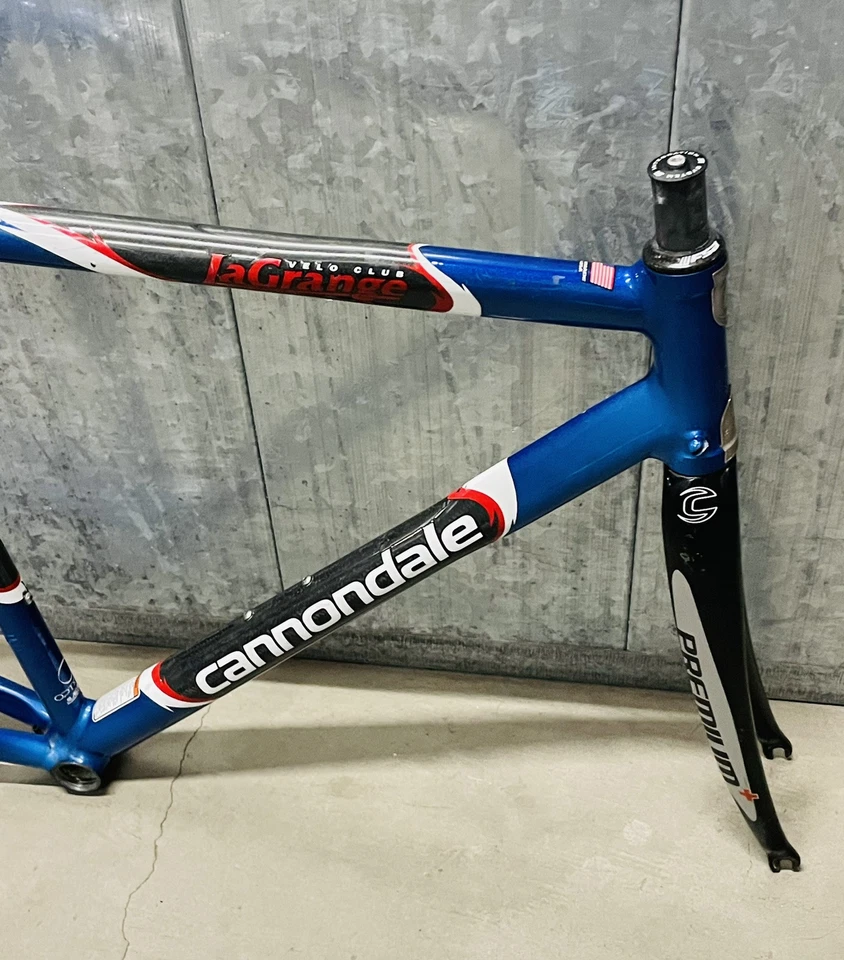 Cannondale Six13 Road Bike Frame 54cm Carbon Fiber / Aluminum USA Made - Image 4 of 4