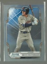 2019 Bowman Sterling Prospects #BPR28 Brock Deatherage (ref 77303)