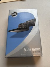 Palm Pilot Portable Folding Keyboard Keypad V Series Black 2003 NOS Sealed New