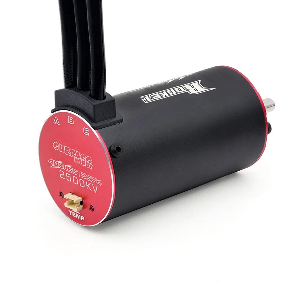 Rocket 3674 2500KV Brushless Motor Temperature Sensor for 1/8 1/10 RC Car Tamiya - Image 4 of 4