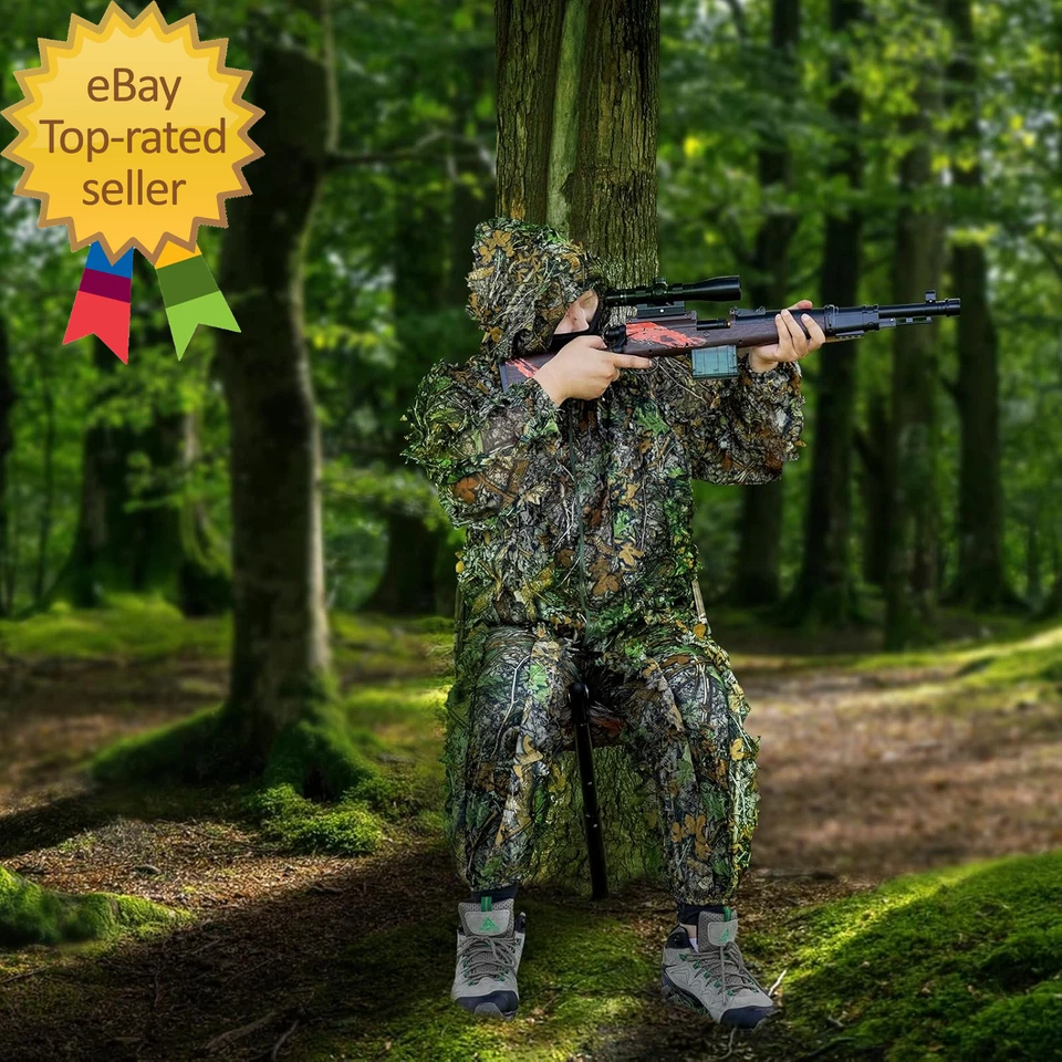 Camo Tree Chair Hammock Seat Hunting Chair Portable and Light Weight Camping Sto - Image 3 of 4