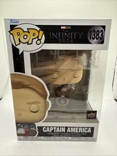 Funko POP! Marvel Captain America Upper Deck Exclusive #1383 W/ Protector