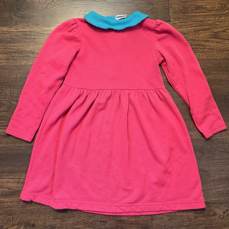 VTG Disney Winnie The Pooh Piglet Dress 6 Pink Big Buttons Y2K 5 4 USA - Image 4 of 4