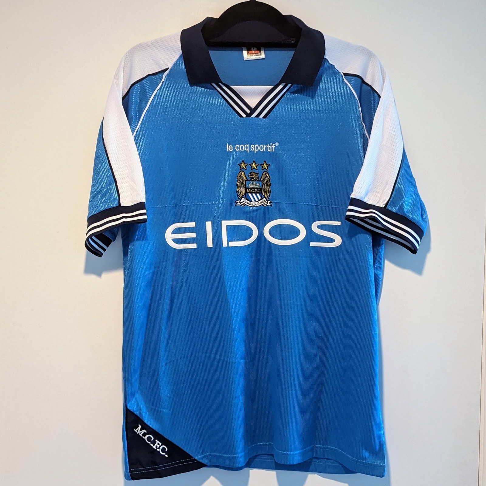 Manchester City Alfie Haaland 2000 Retro Jersey Men'S L
