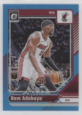 2024-25 Panini Donruss Optic Aqua Prizm 80/225 Bam Adebayo #212 rw6