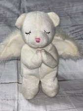 TY Beanie Baby  Blessed  the Praying Angel Bear Retired Vintage 6 inch