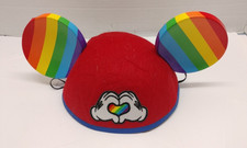 DISNEY PARKS OFFICIAL PRIDE RAINBOW EARS MICKEY MOUSE HAT