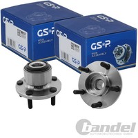 2X GSP RADLAGER-SATZ Vorne Beidseitig Passend FÜR Volvo C30 C70 S40 V50