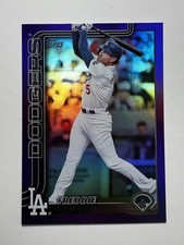 2025 Topps Series 1 /250 Freddie Freeman PURPLE FOIL #239 Dodgers