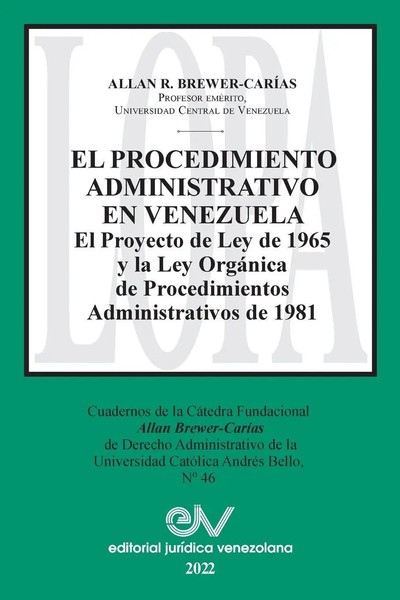 Allan R. Brewer-Carias | EL Procedimiento Administrativo EN Venezuela. El...-image
