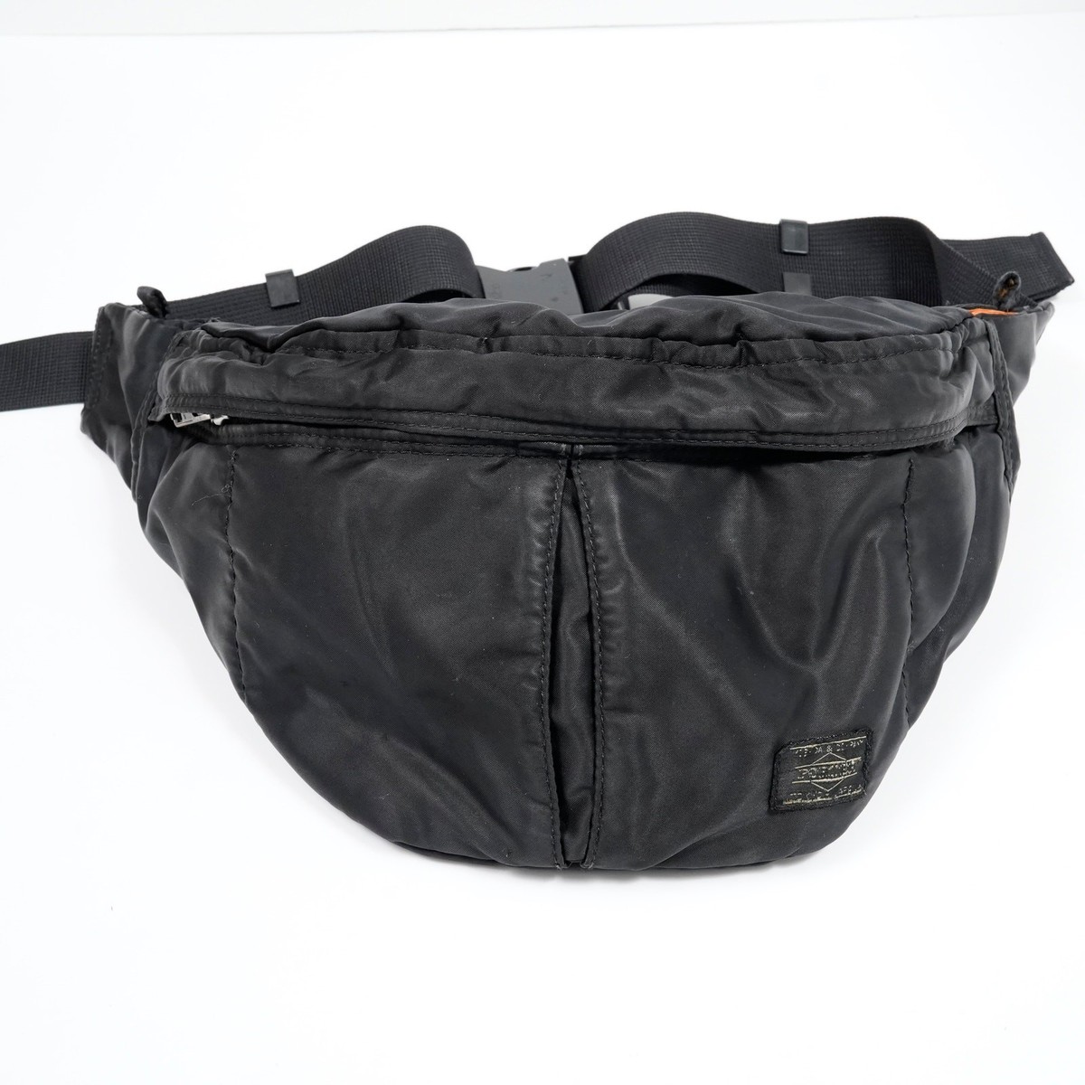 Porter Yoshida Tanker Waist Bag Black Nylon Fanny Pack Japan | eBay