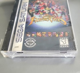 Sega Saturn Fighting Vipers New in Box NIB OEM Sealed Damaged Case