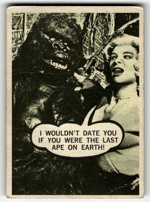 1967 TERROR TALES #46 I WOULDN'T DATE YOU LOW GRADE APE GORILLA MONSTER IMAGE