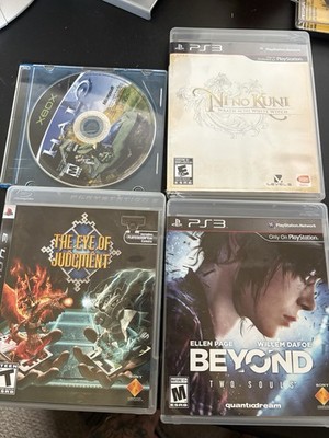 PS3 Game Lot Ni No Kuni Beyond Two Souls Eye of Judgment + Halo Xbox