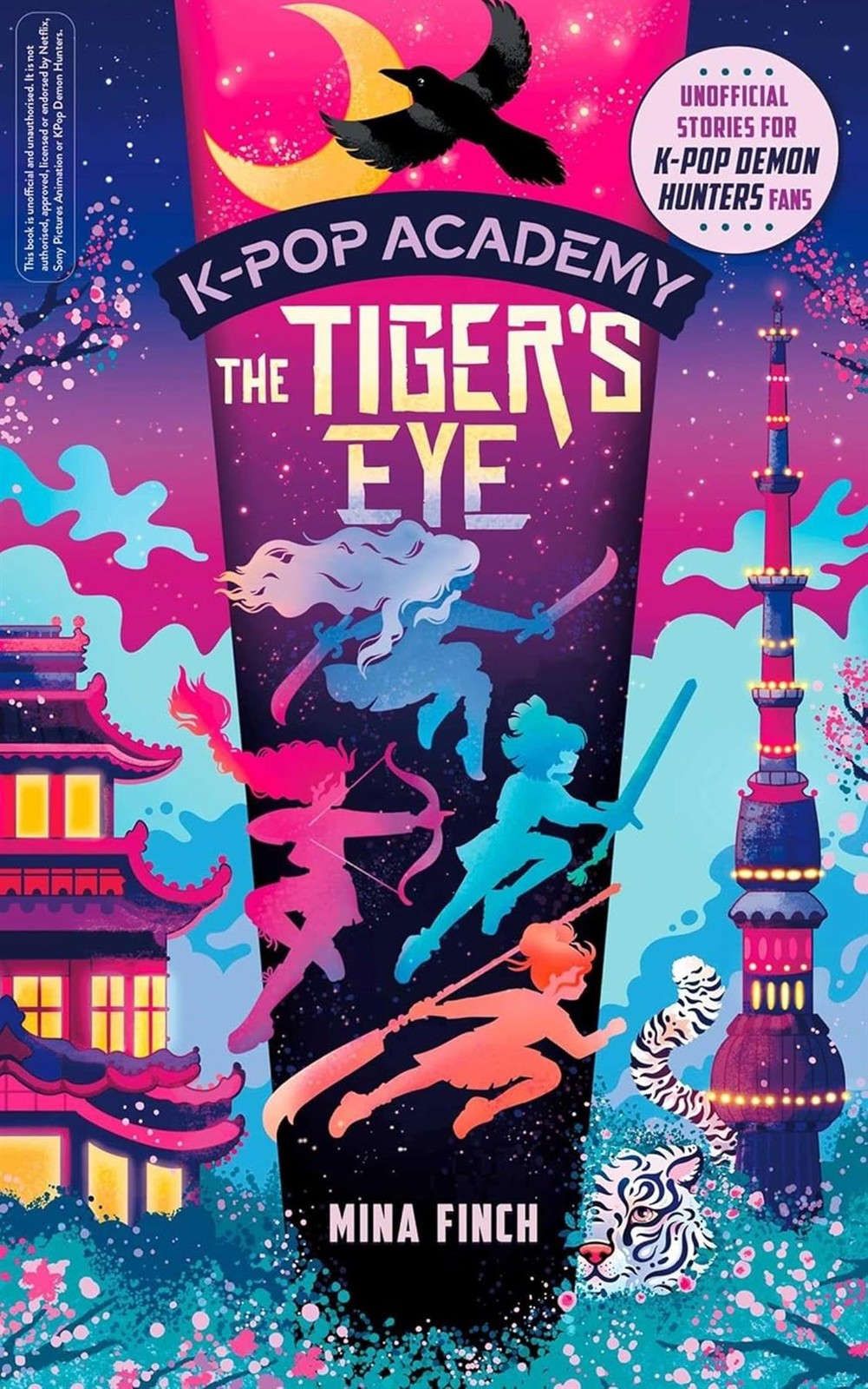 K-Pop Academy Book 5: Tiger's Eye Book Paperback Mina Finch Softcover Novel
