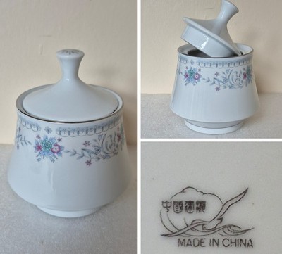 Crown Ming Harmony Zuckerdose mit Deckel - ohne Rand