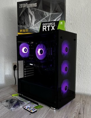 RGB Gaming PC | IntelCore i5 | RTX 2070 8GB | 16GB | WLAN | Windows 11 Pro