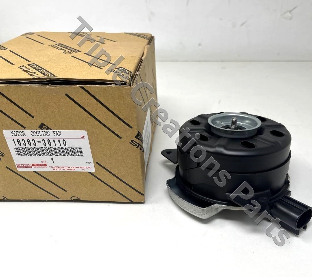 Toyota Genuine 16363-36110 Motor Cooling Fan No.2 1636336110 OEM