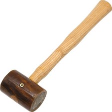 Rawhide Mallet Hammer Jewelers Tool 2" Diameter Face