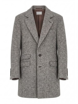 $11,600 Brunello Cucinelli Signature ''Solomeo Coat'' - 50EU