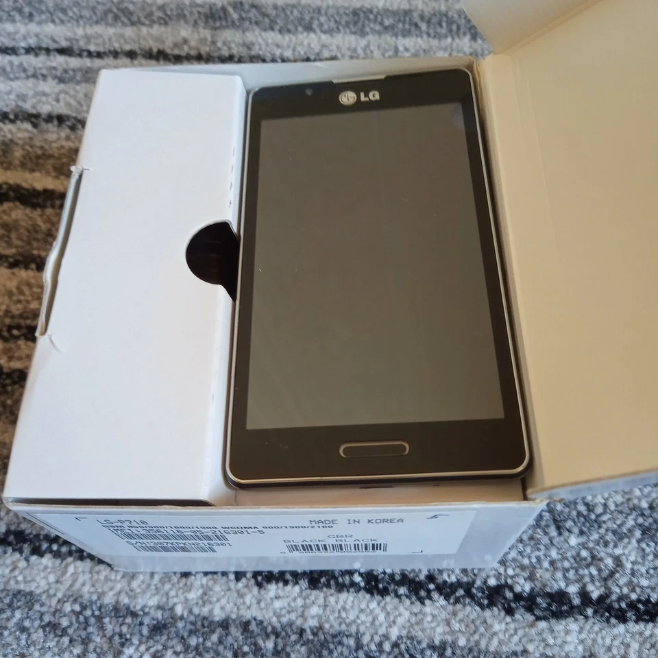 LG P710 Optimus L7 2 Unlocked Android Smartphone Black - Image 3 of 4