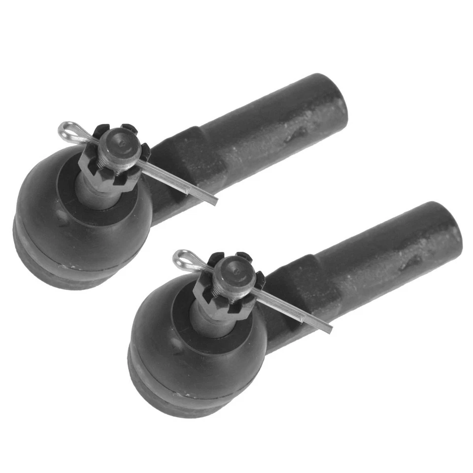 Front Outer Outside Tie Rod Ends Pair Set for Chevy Cadillac Olds Pontiac Saturn - Image 4 of 4