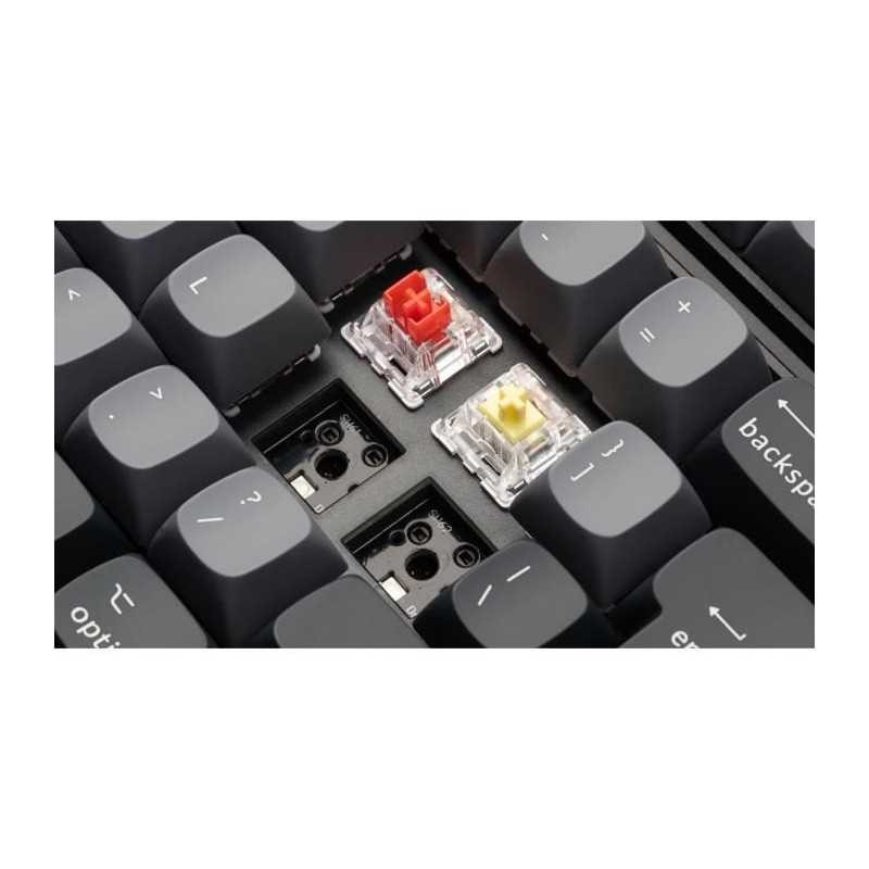 Clavier mécanique gamer switch Red Keychron Q3 Pro SE format ANSI noir