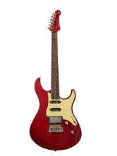 Yamaha PAC612VIIFMX Chitarra Elettrica 648mm Scala 22 Tasti Rosso con Borsa Gig
