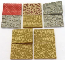 Trading Figures 5-Piece Set Bricks & Cobblestones Miniature Model  Duty Paid or