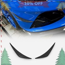 For 2022 Lotus Emira OD Type front bumper canard Dry Carbon Fiber